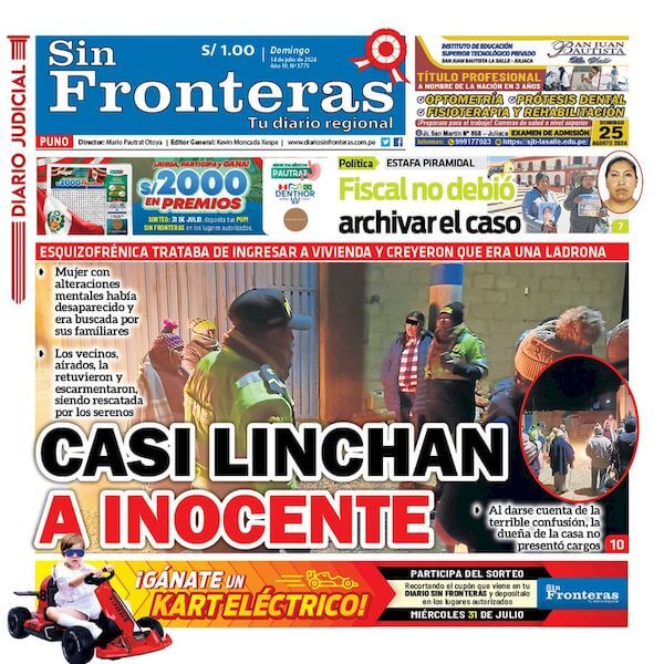 DIARIO SIN FRONTERAS PUNO