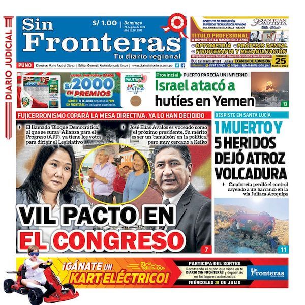 DIARIO SIN FRONTERAS PUNO