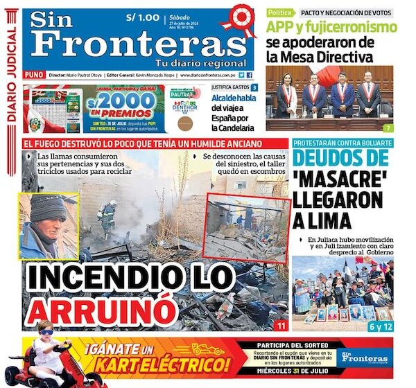 DIARIO SIN FRONTERAS PUNO