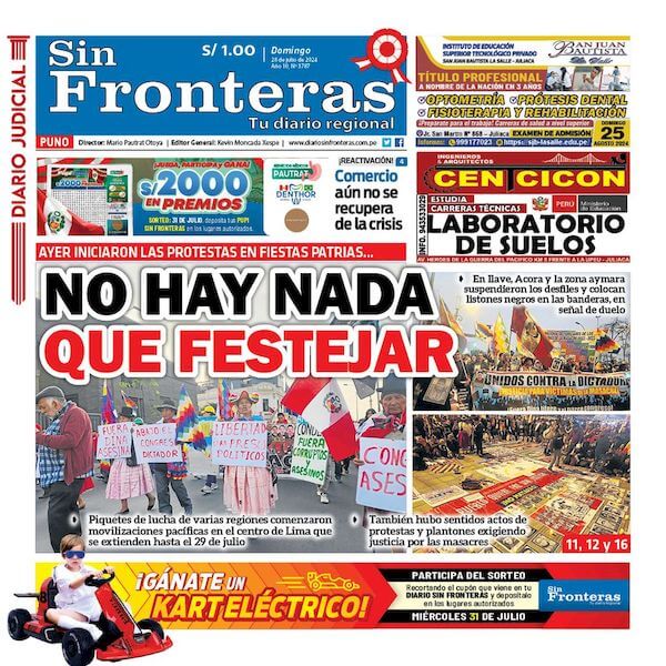 DIARIO SIN FROTNERAS PUNO