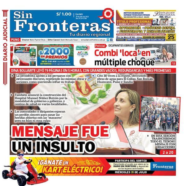 DIARIO SIN FRONTERAS PUNO