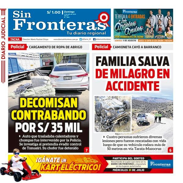 DIARIO SIN FRONTERAS TACNA