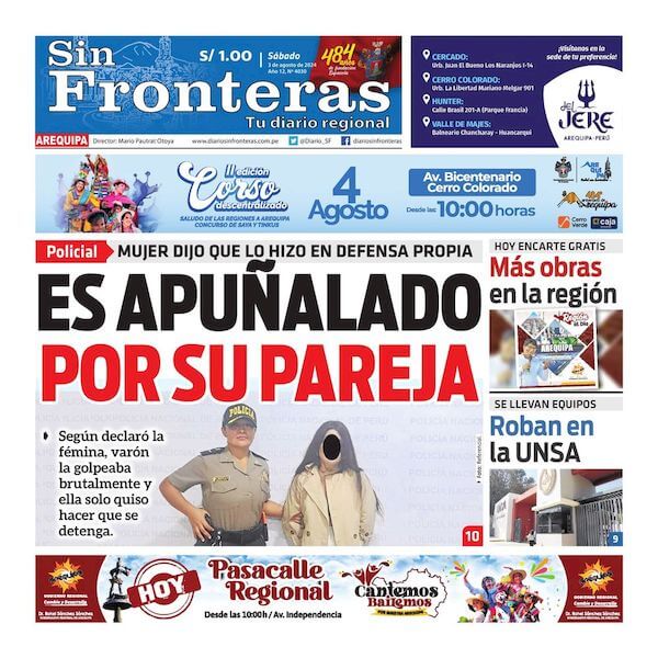 DIARIO SIN FRONTERAS AREQUIPA