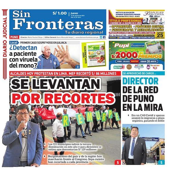 DIARIO SIN FRONTERAS PUNO