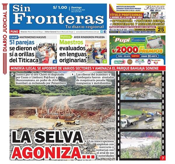 DIARIO SIN FRONTERAS PUNO