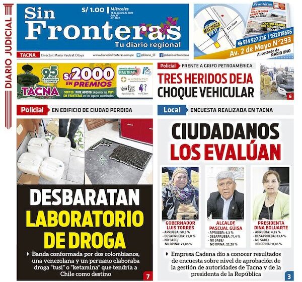 DIARIO SIN FRONTERAS TACNA