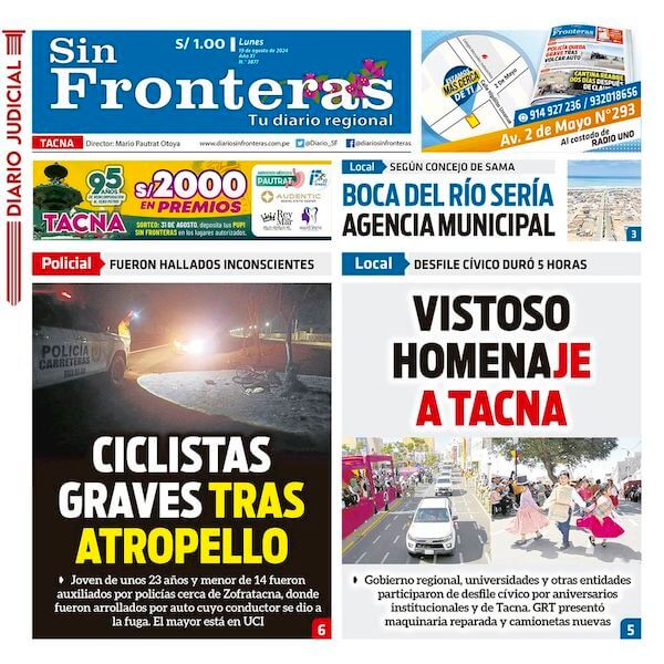 DIARIO SIN FRONTERAS TACNA