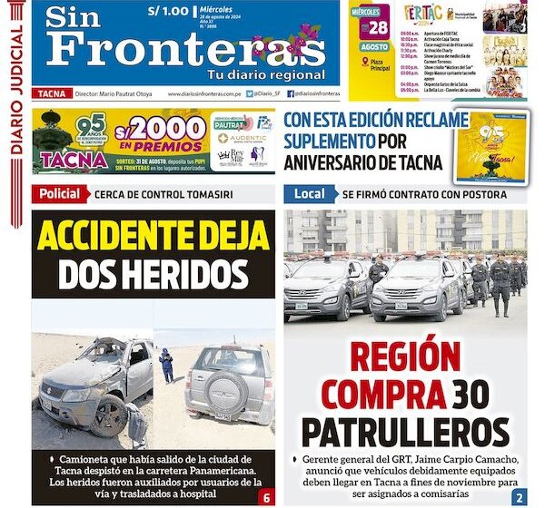 DIARIO SIN FRONTERAS TACNA