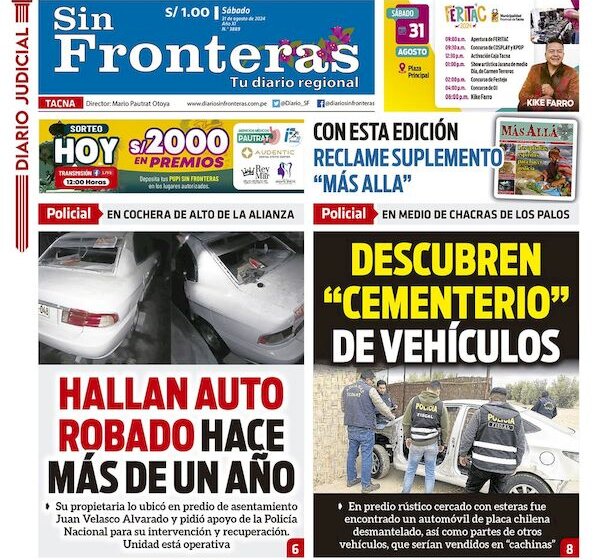 DIARIO SIN FRONTERAS TACNA