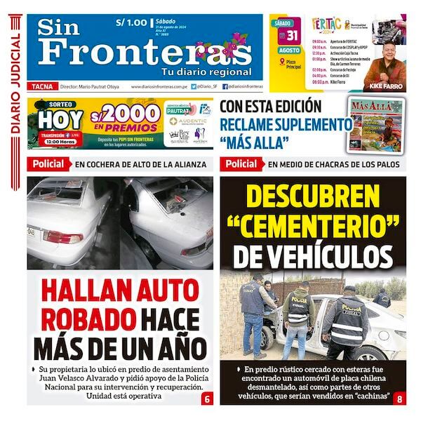 DIARIO SIN FRONTERAS TACNA