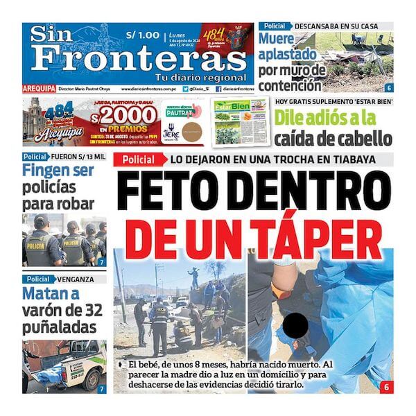 DIARIO SIN FRONTERAS AREQUIPA