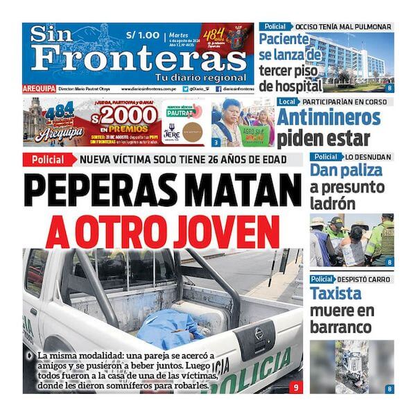 DIARIO SIN FRONTERAS AREQUIPA