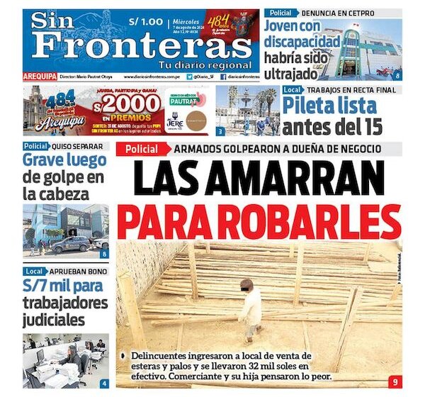 DIARIO SIN FRONTERAS AREQUIPA