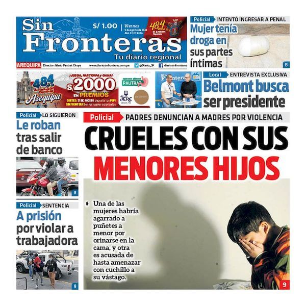 DIARIO SIN FRONTERAS AREQUIPA