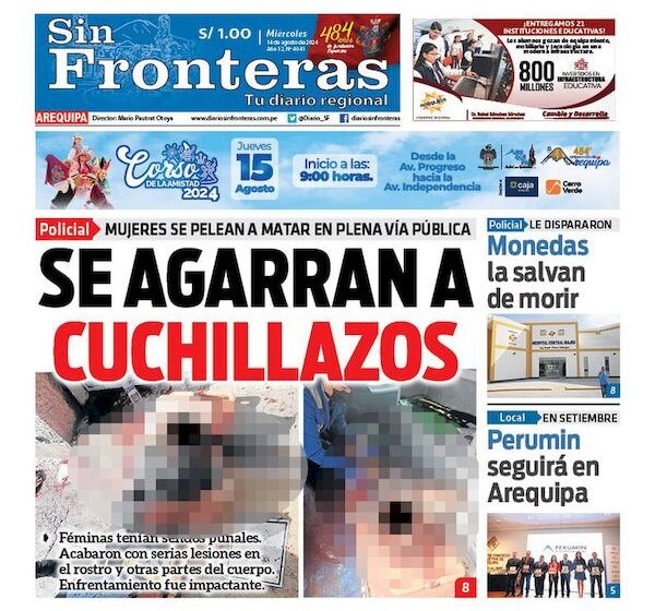 DIARIO SIN FRONTERAS AREQUIPA