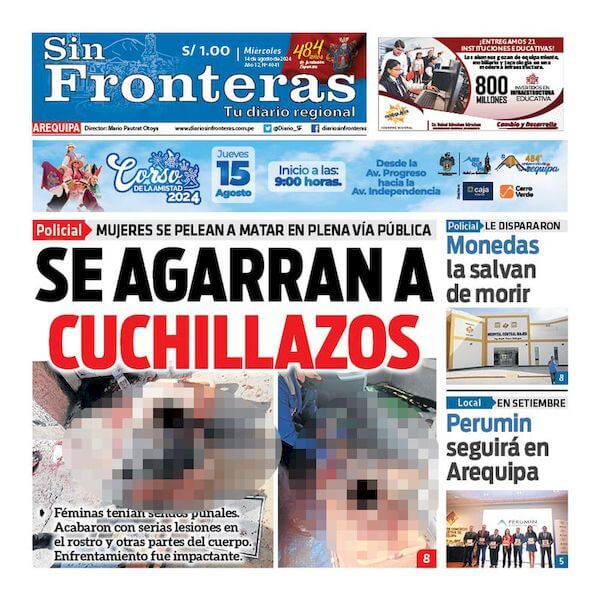 DIARIO SIN FRONTERAS AREQUIPA