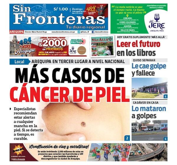 DIARIO SIN FRONTERAS AREQUIPA