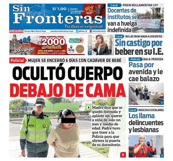 DIARIO SIN FRONTERAS AREQUIPA