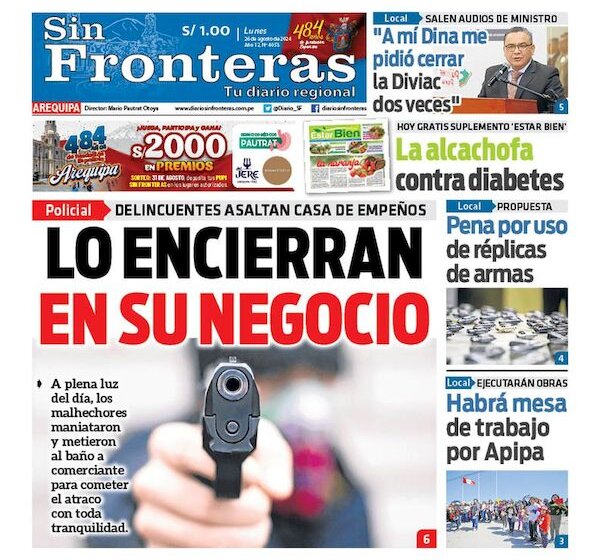 DIARIO SIN FRONTERAS AREQUIPA