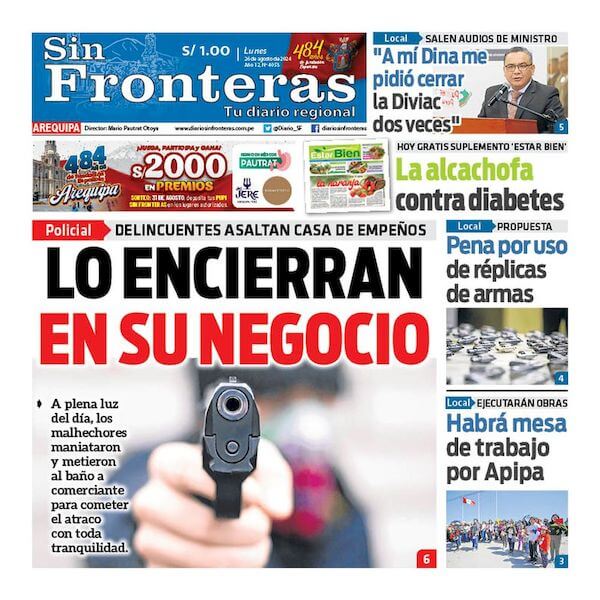 DIARIO SIN FRONTERAS AREQUIPA