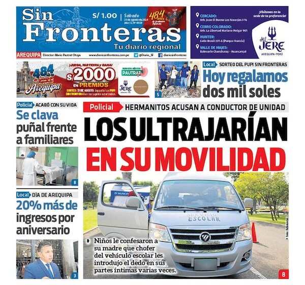 DIARIO SIN FRONTERAS AREQUIPA