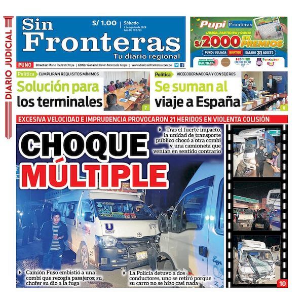 DIARIO SIN FRONTERAS PUNO