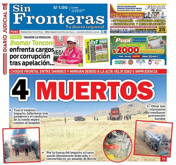 DIARIO SIN FRONTERAS PUNO