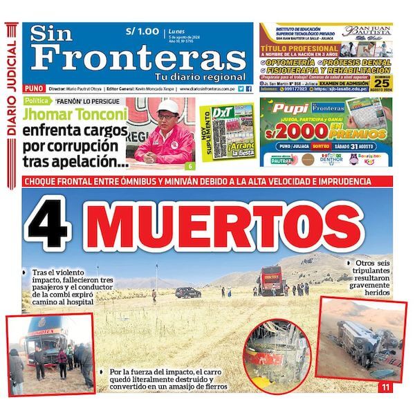 DIARIO SIN FRONTERAS PUNO