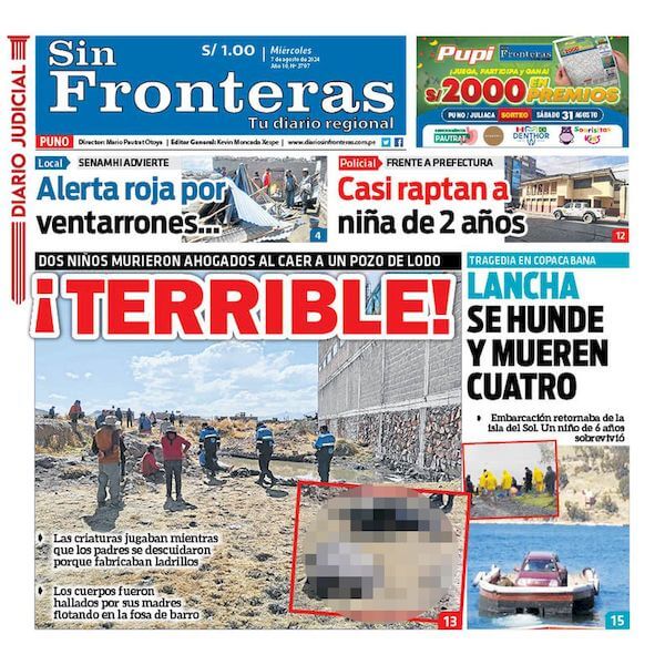 DIARIO SIN FRONTERAS PUNO