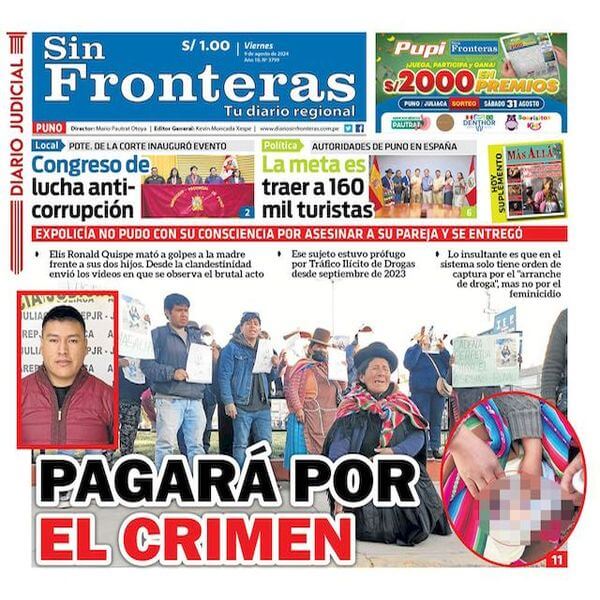 DIARIO SIN FRONTERAS PUNO