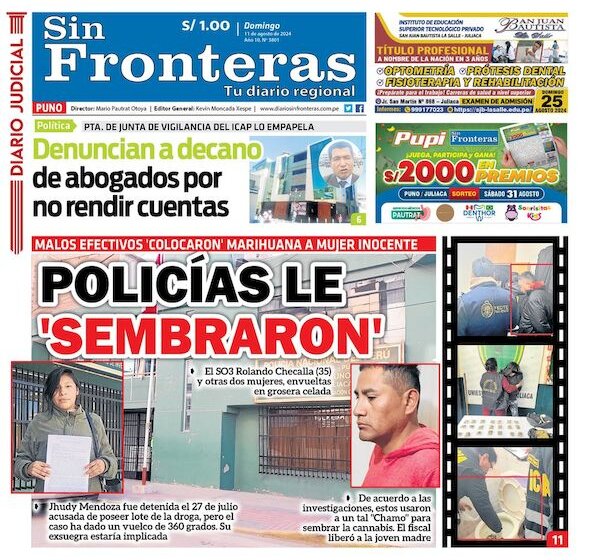 DIARIO SIN FRONTERAS PUNO