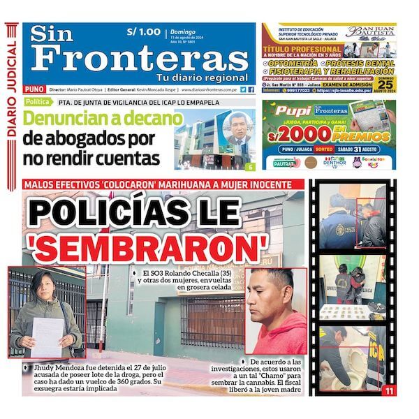 DIARIO SIN FRONTERAS PUNO