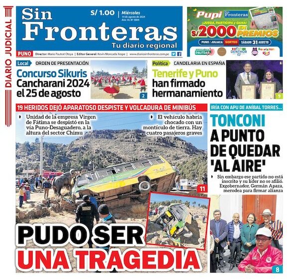 DIARIO SIN FRONTERAS PUNO