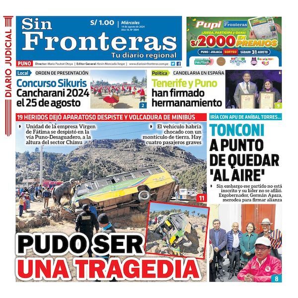 DIARIO SIN FRONTERAS PUNO