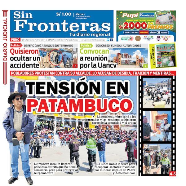 DIARIO SIN FRONTERAS PUNO