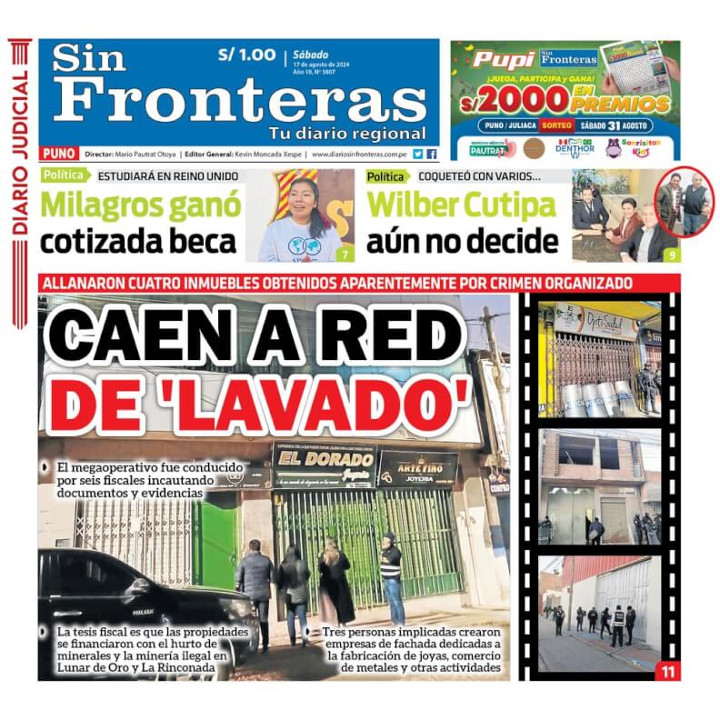 DIARIO SIN FRONTERAS PUNO