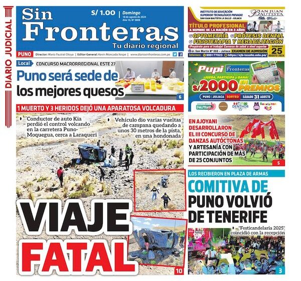 DIARIO SIN FRONTERAS PUNO