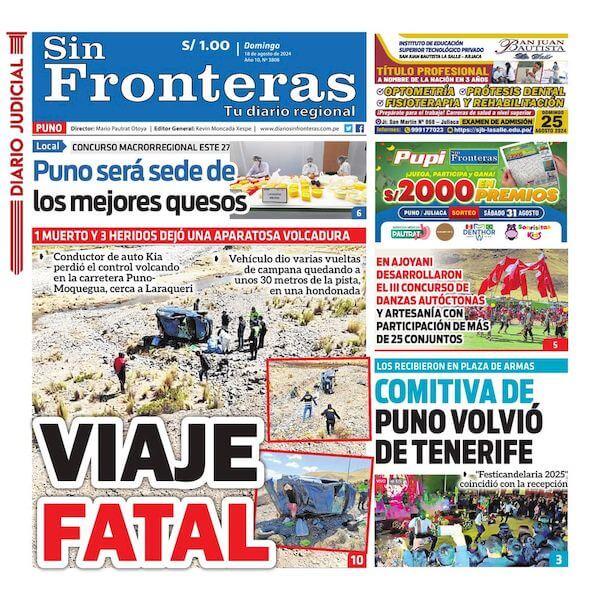 DIARIO SIN FRONTERAS PUNO