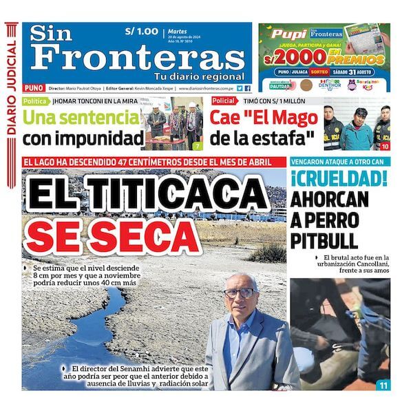 DIARIO SIN FRONTERAS PUNO