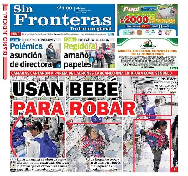  DIARIO SIN FRONTERAS PUNO 27082024