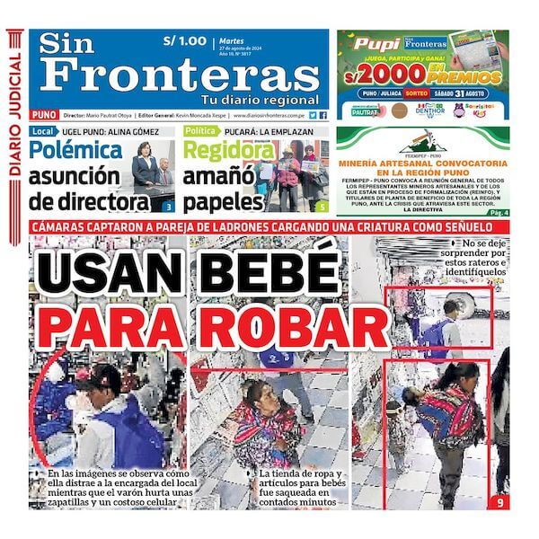 DIARIO SIN FRONTERAS PUNO