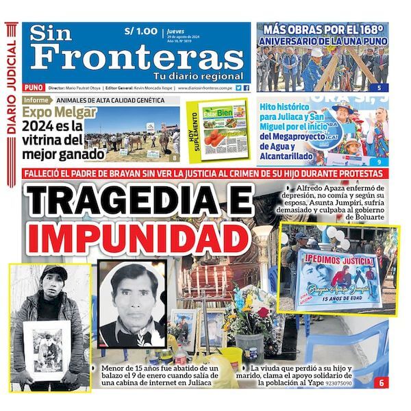 DIARIO SIN FRONTERAS PUNO