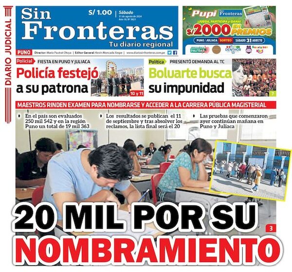 DIARIO SIN FRONTERAS PUNO