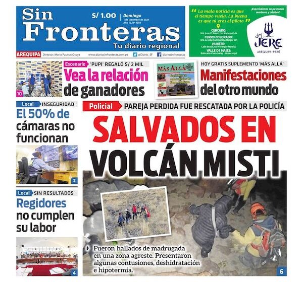 DIARIO SIN FRONTERAS AREQUIPA