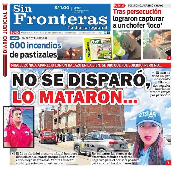  DIARIO SIN FRONTERAS PUNO 09092024