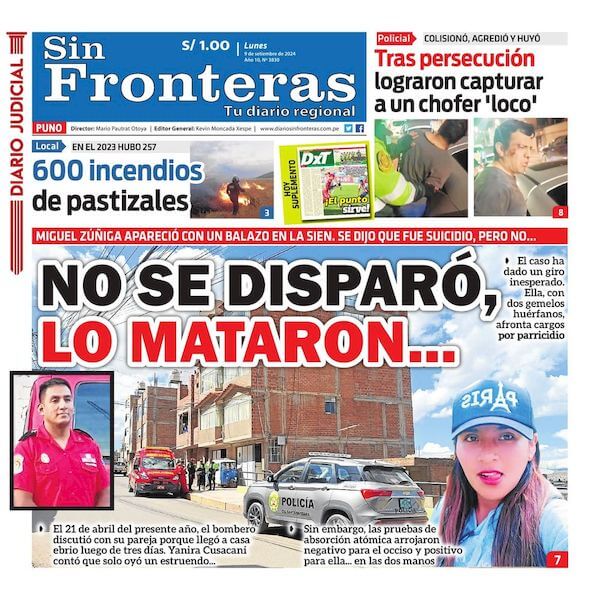 DIARIO SIN FRONTERAS PUNO