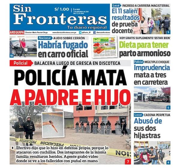  DIARIO SIN FRONTERAS AREQUIPA 02092024