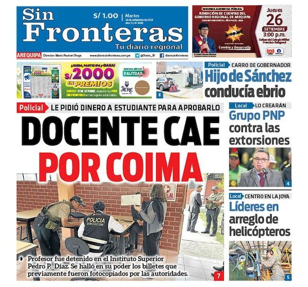 DIARIO SIN FRONTERAS AREQUIPA