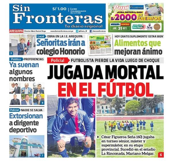 DIARIO SIN FRONTERAS AREQUIPA