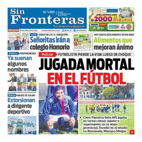 DIARIO SIN FRONTERAS AREQUIPA